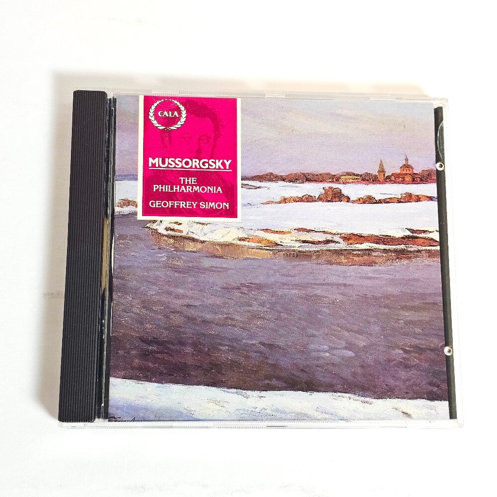 Mussorgsky Classical Music CD The Philharmonia Geoffrey Simon Cala Records